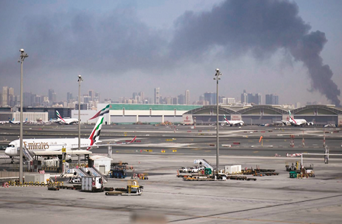 امریکی ٹھکانوں پرایرانی حملوں کے سبب مشرق وسطیٰ میں فضائی خدمات متاثر